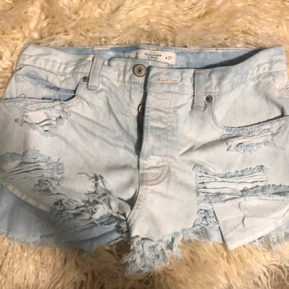 Abercrombie cutoff shorts